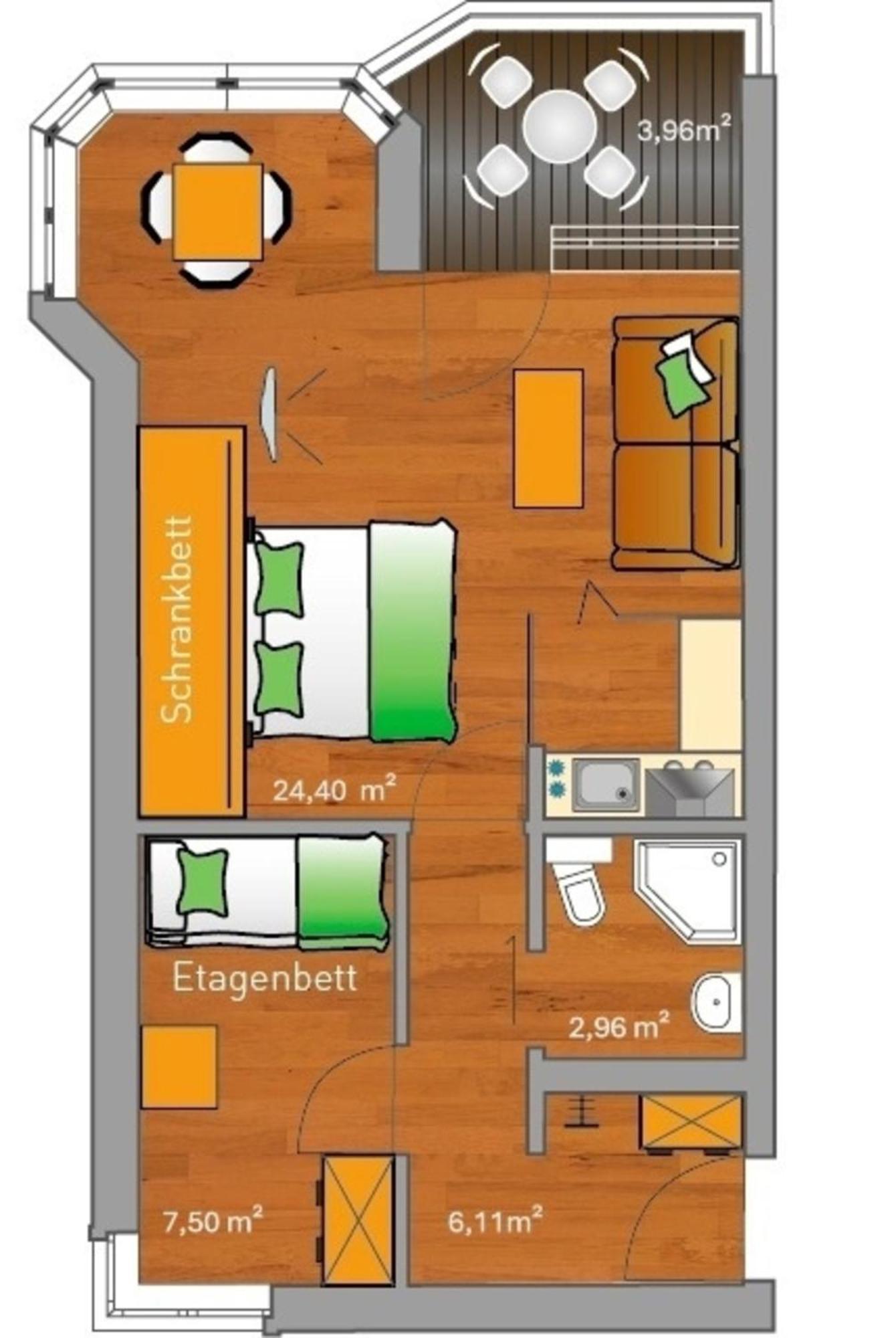 Ancora Marina Haus 1 Nr 03, Typ 1 Apartment Neustadt in Holstein Bagian luar foto
